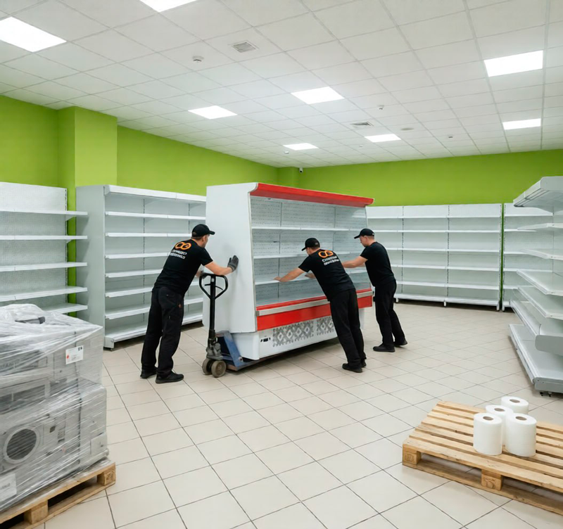 Переезд магазина в Соликамске